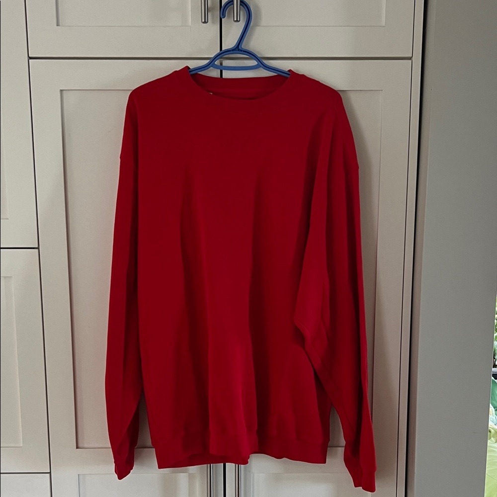 Cutter & Buck Vibrant Red Crewneck Sweater